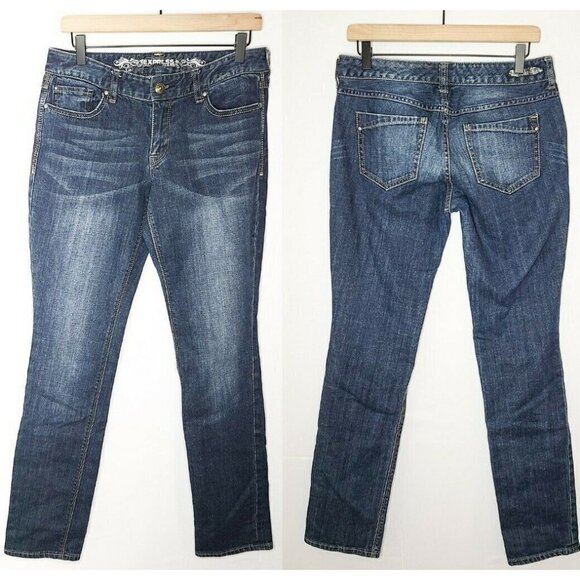 Express Curvy Size 4 Regular Jeans Skinny EVA 4 - Picture 1 of 8